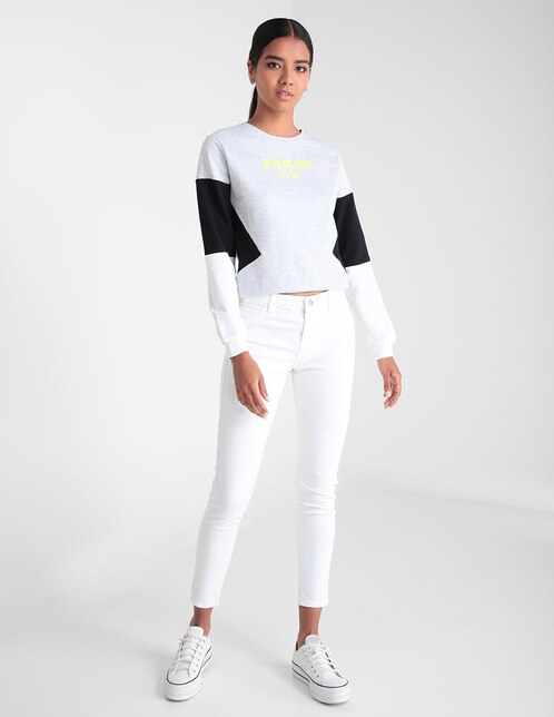 Sudadera Non Stop para mujer jaspeada en SB