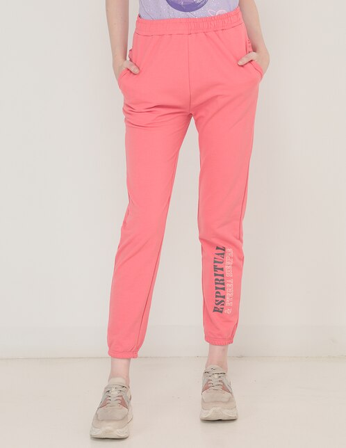 Pants regular Non Stop con elástico para mujer