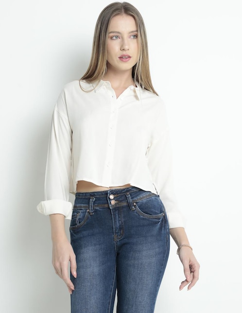 Blusa manga larga para mujer 1