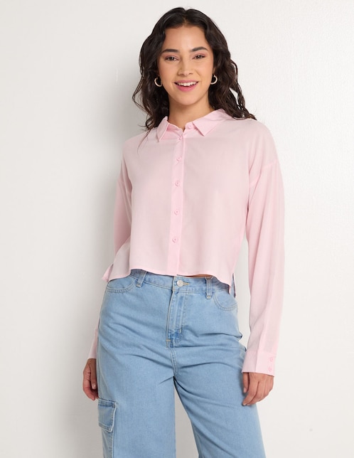 BLUSA NSM25202-C07 NON STOP, M, AZÚCAR