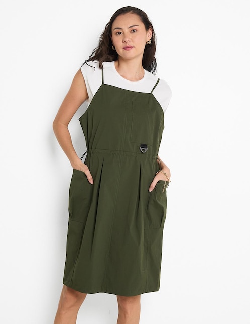 Vestido a la rodilla casual para mujer 1