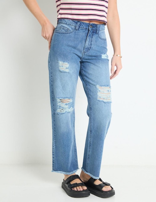 JEANS NSM25315, 5, ÍNDIGO DENIM SMEDIO