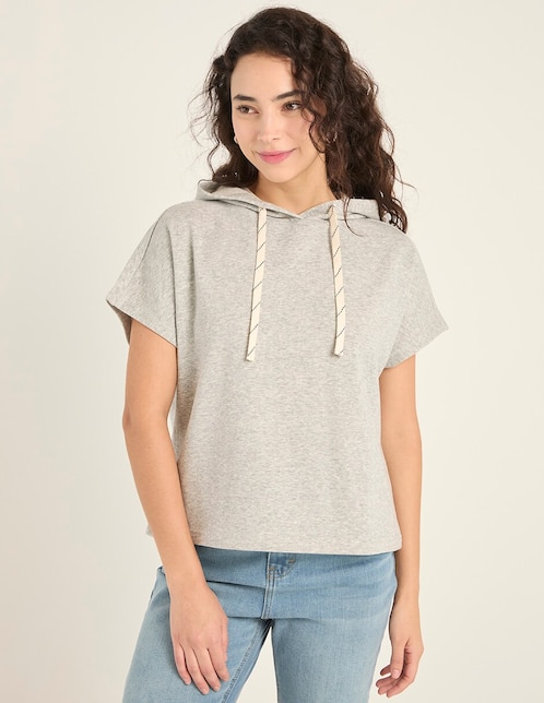 Sudadera con capucha para mujer 1