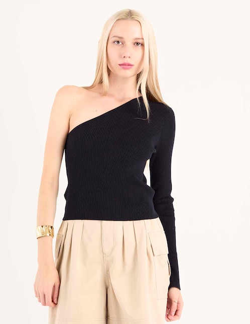 BLUSA NSM25324-11 NON STOP L, G, NEGRO