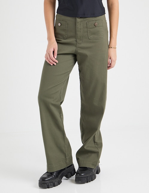 Pantalón carpenter straight para mujer 1