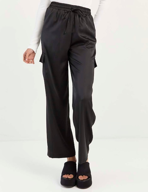 Pantalón cargo straight para mujer 1