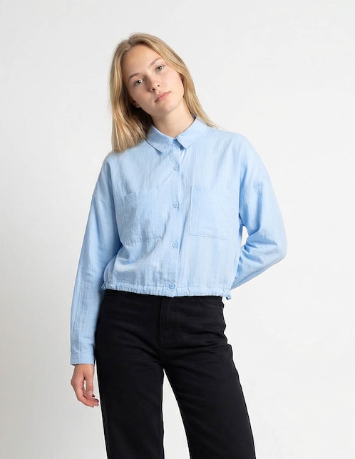 BLUSA NSM25058-09 N, CH, HIELO OBSCURO