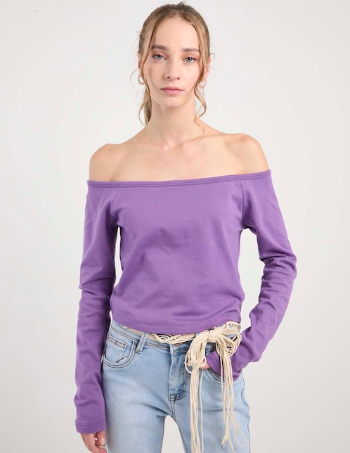 PLAYERA NSM25412-09 NON S, M, AMATISTA