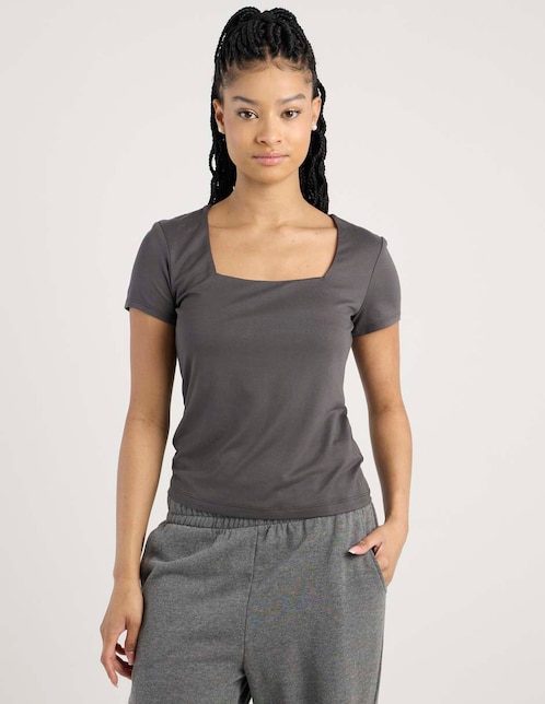 Playera manga corta para mujer 1