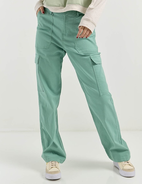 Pantalón cargo straight para mujer 1