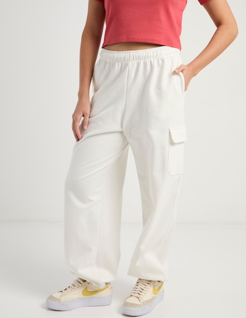 Pants wide leg con elástico para mujer 1