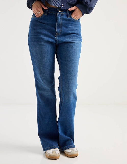 Jeans straight para mujer 1