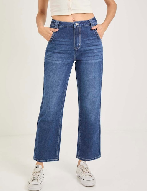 JEANS NSM26001-, 9, ÍNDIGO DENIM MEDIO