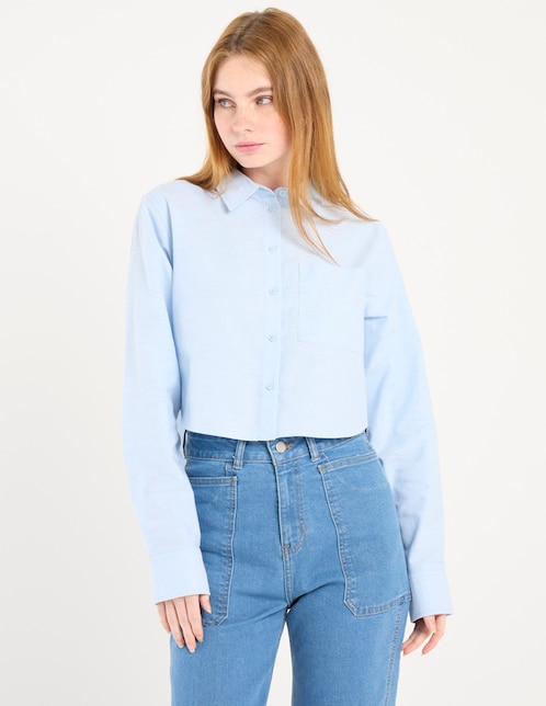 Blusa manga larga para mujer 1