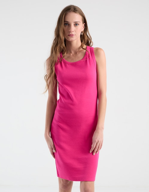 Vestido arriba de la rodilla casual para mujer 1