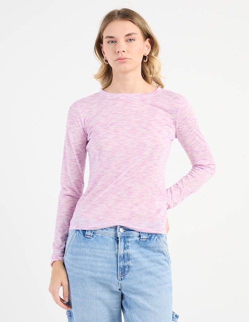 PLAYERA NSM26129-C06 NON, EG, MULBERRY