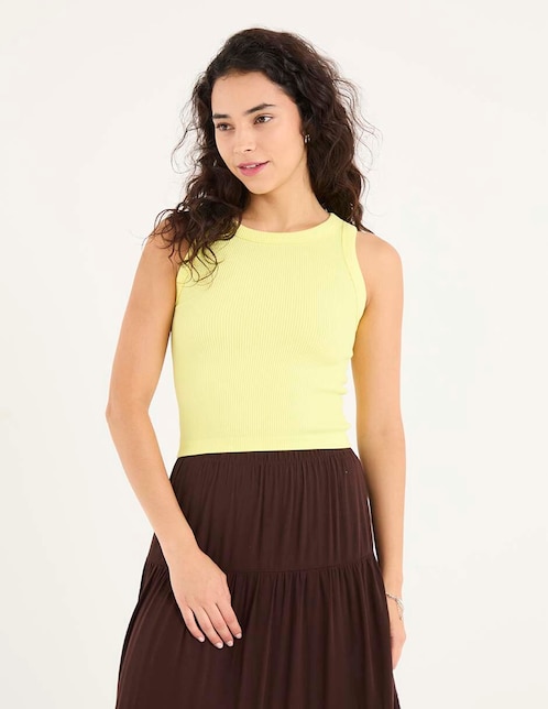 Top cuello redondo 1