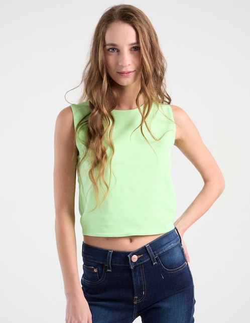Top cuello redondo 1