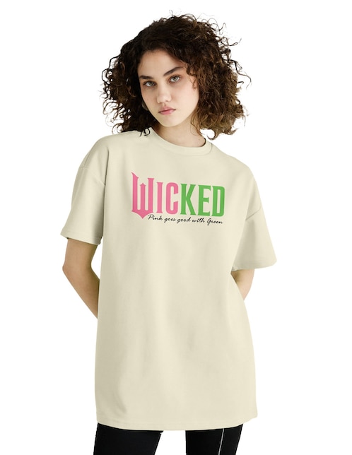 Playera manga corta cuello redondo para mujer 1
