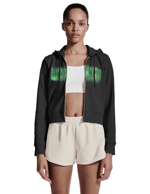 Sudadera con capucha y bolsa Wicked para mujer 1