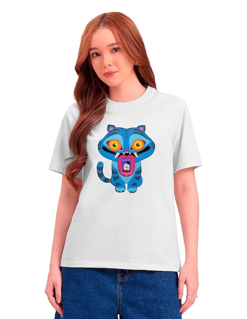 Playera manga corta cuello redondo 1