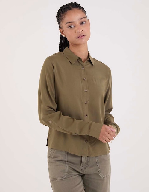 Blusa manga larga para mujer 1