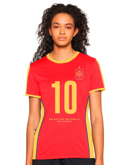 Playera manga corta cuello redondo para mujer 1