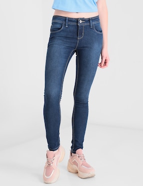 Jeans Skinny Non Stop Corte Cintura Para Mujer