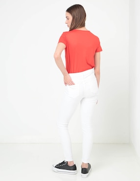 Jeans skinny Non Stop corte cintura para mujer