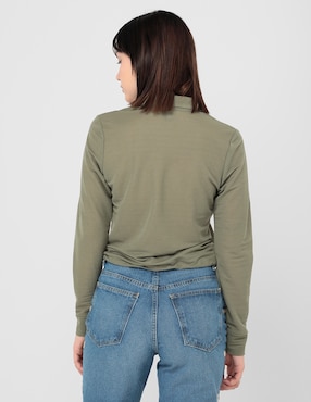 Blusa Non Stop manga larga para mujer