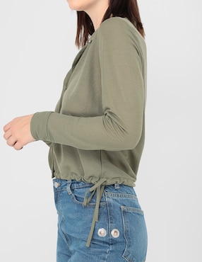 Blusa Non Stop manga larga para mujer