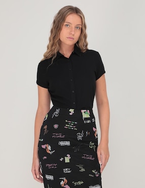 Blusa Non Stop Manga Corta Para Mujer