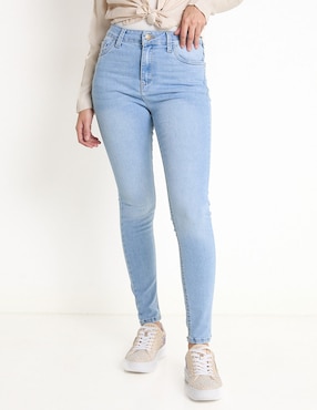 Jeans skinny Non Stop corte cintura para mujer