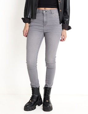 Jeans Skinny Non Stop Corte Cintura Para Mujer