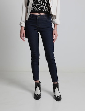 Jeans Skinny Non Stop Corte Cadera Para Mujer