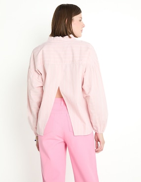Blusa manga larga para mujer