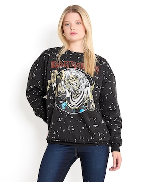 Sudadera Iron Maiden Para Mujer