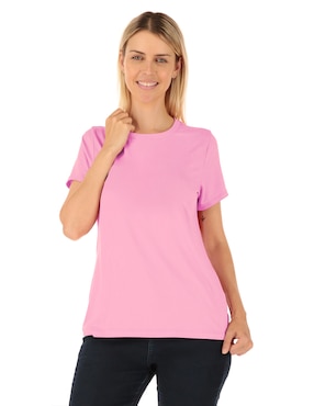 Playera Manga Corta Disney DTR Cuello Redondo Para Mujer