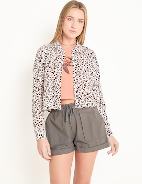 Blusa manga larga para mujer