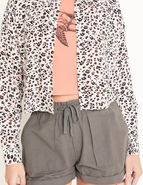 Blusa manga larga para mujer