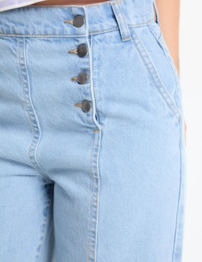 Jeans relaxed straight Non Stop para mujer