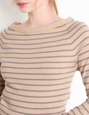 Suéter Non Stop cuello ojal para mujer