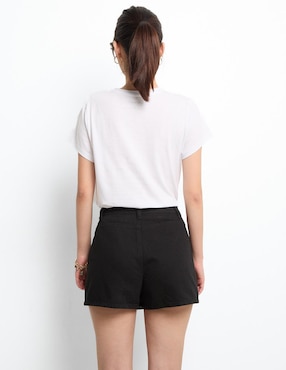 Playera manga corta Non Stop cuello redondo para mujer