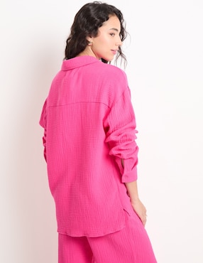 Blusa manga larga para mujer