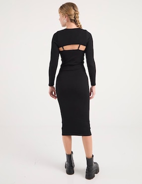 Vestido midi casual Non Stop para mujer