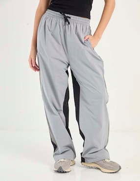 Pants straight Non Stop con jareta para mujer