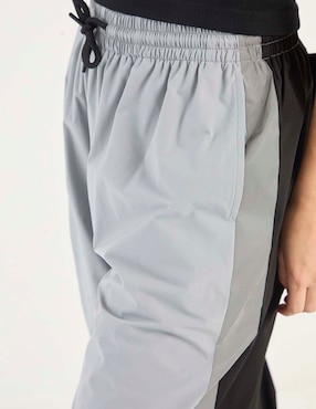 Pants straight Non Stop con jareta para mujer