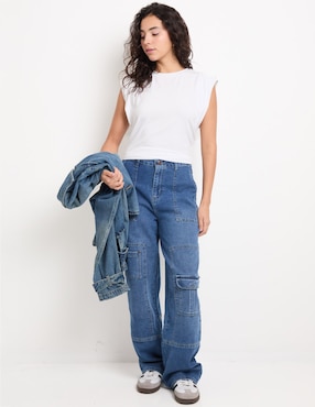 Jeans carpenter amplio Non Stop para mujer