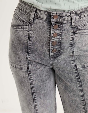 Jeans relaxed wide leg Non Stop para mujer