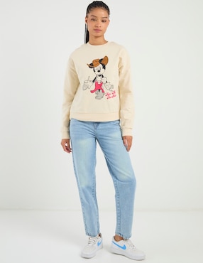 Jeans slim corte cintura alta Non Stop para mujer
